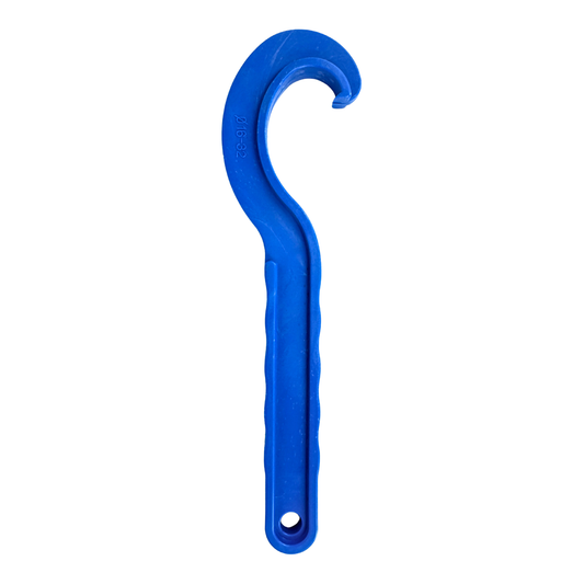 Llave de gancho para apretar racores de polietileno de 16 a 32 mm