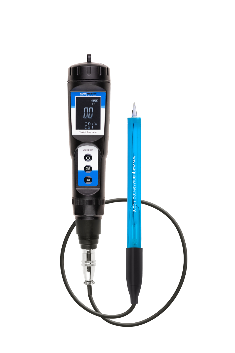 Aquamaster S300 Pro3 medidor de pH y temperatura para sustrato
