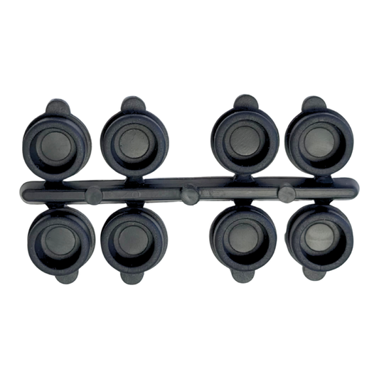 Pack de 8 tapones de recambio para gotero Medusa de 12 salidas