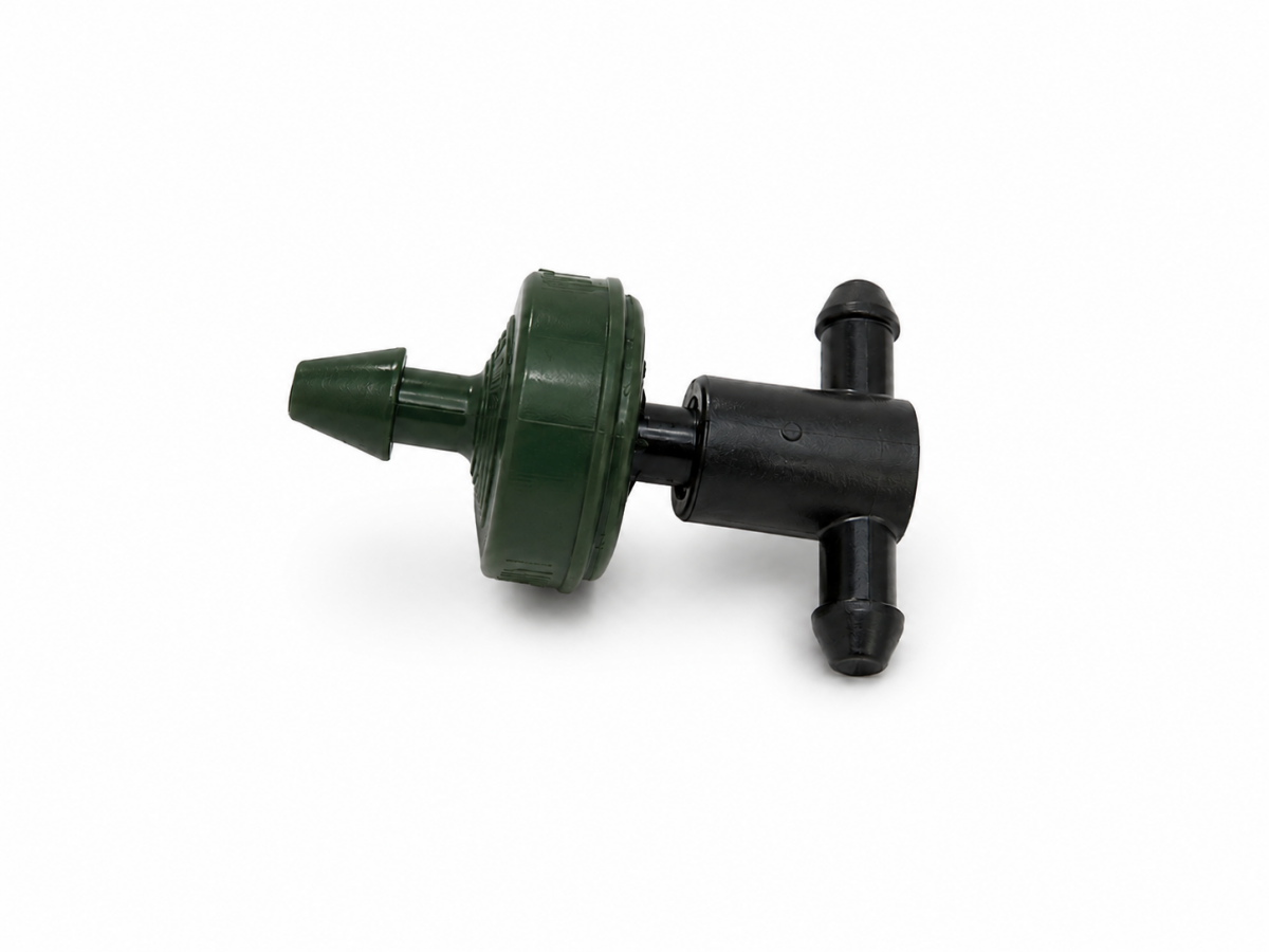 Gotero PCJ de 8 l/h con distribuidor de salidas cónicas