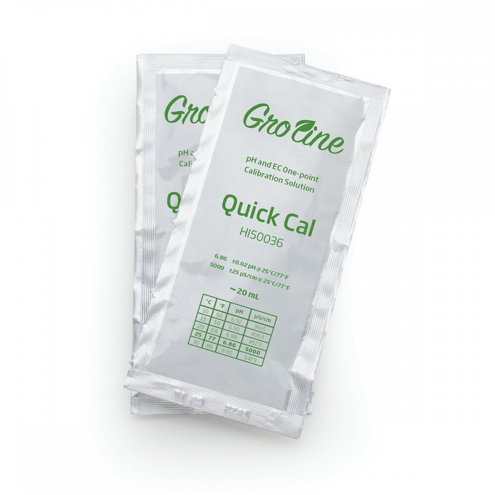 Hanna Solución de Calibración Rápida Quick Cal para pH y EC