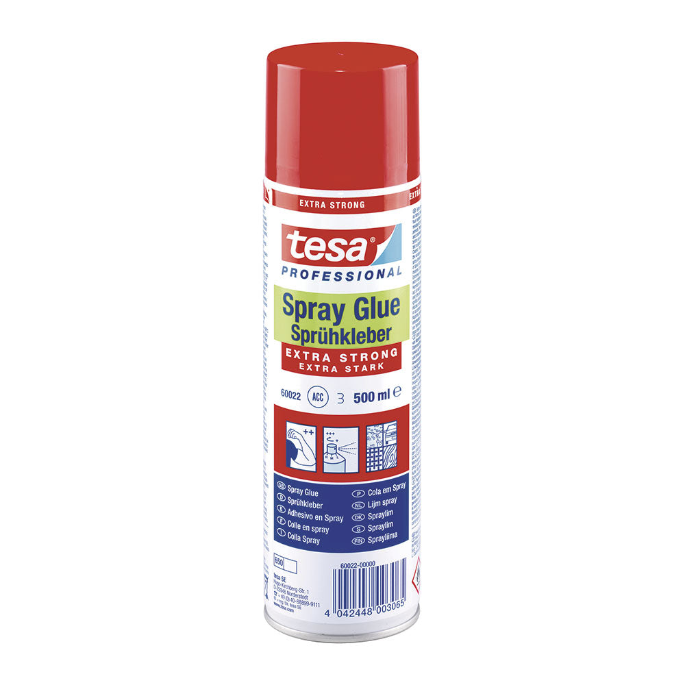 Adhésif en Spray Extra Fort 500ml TESA - Adhésif en Spray | Développer l’industrie