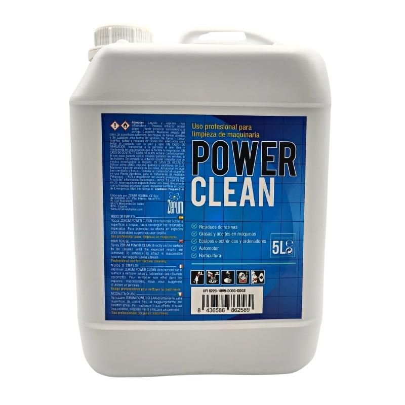 Zerum Power Clean Garrafa 5 L | Grow Industry