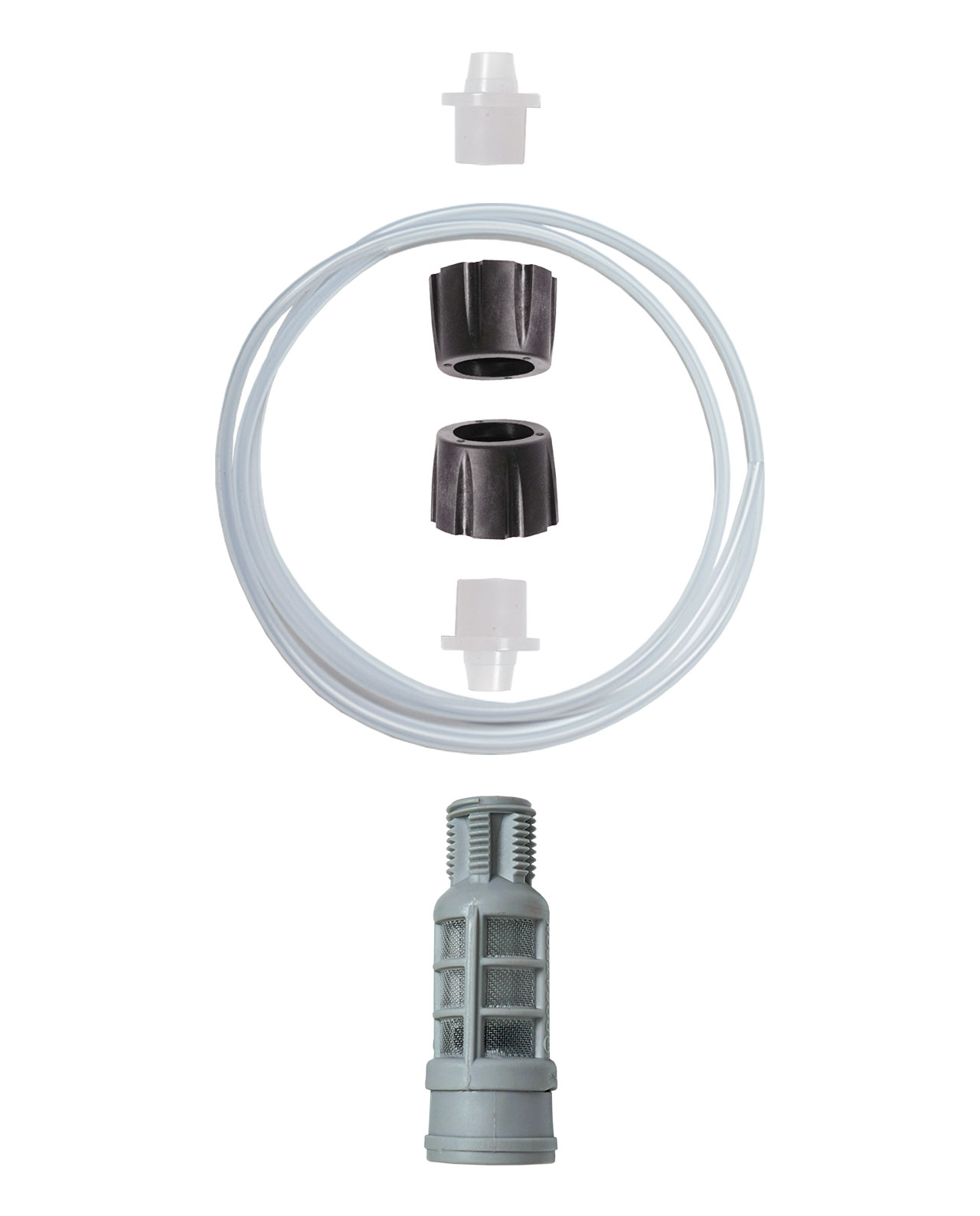 Conjunto de aspiración Dosatron 6x8 con filtro y lastre