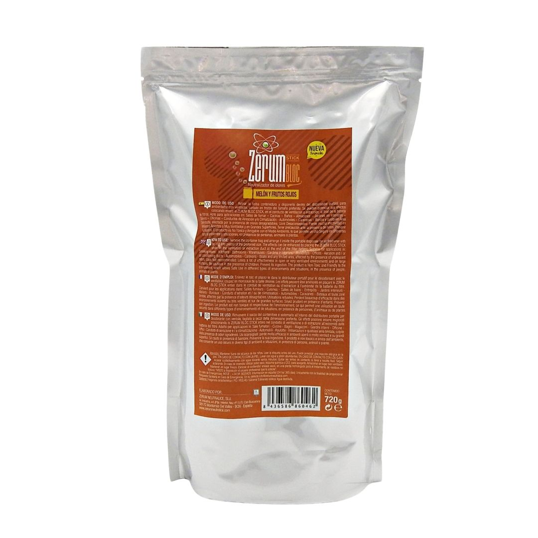 Zerum Bloc Stick 720 g Melon y Frutos Rojos | Grow Industry