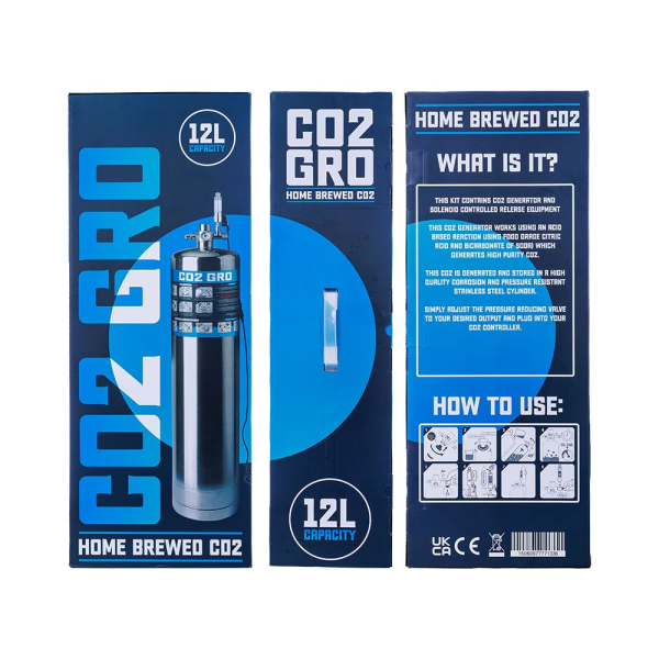 DIY generation CO2 system 12 L CO2 GRO - Vista 2 | Grow Industry