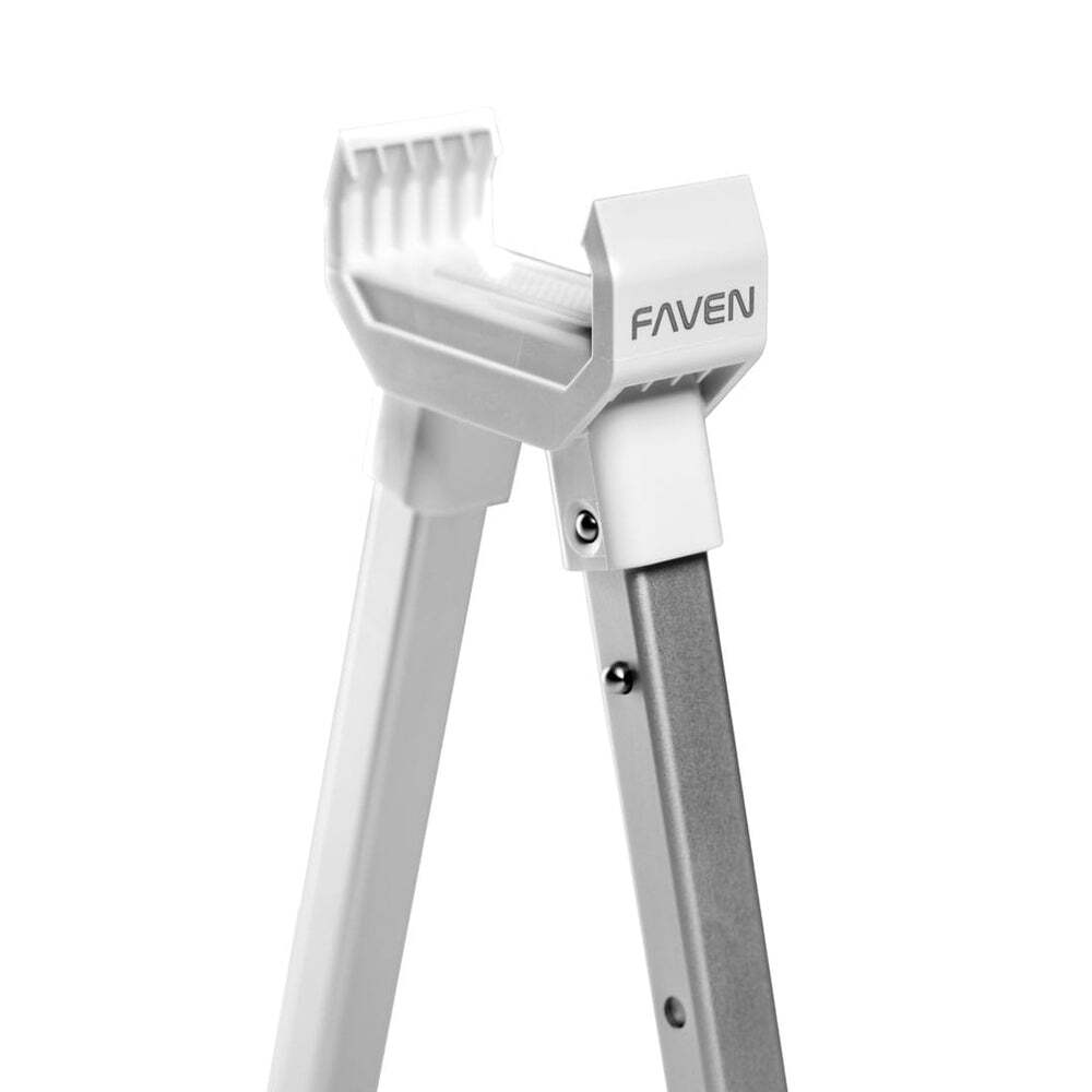 Faven Stands ajustables detalle del soporte en U