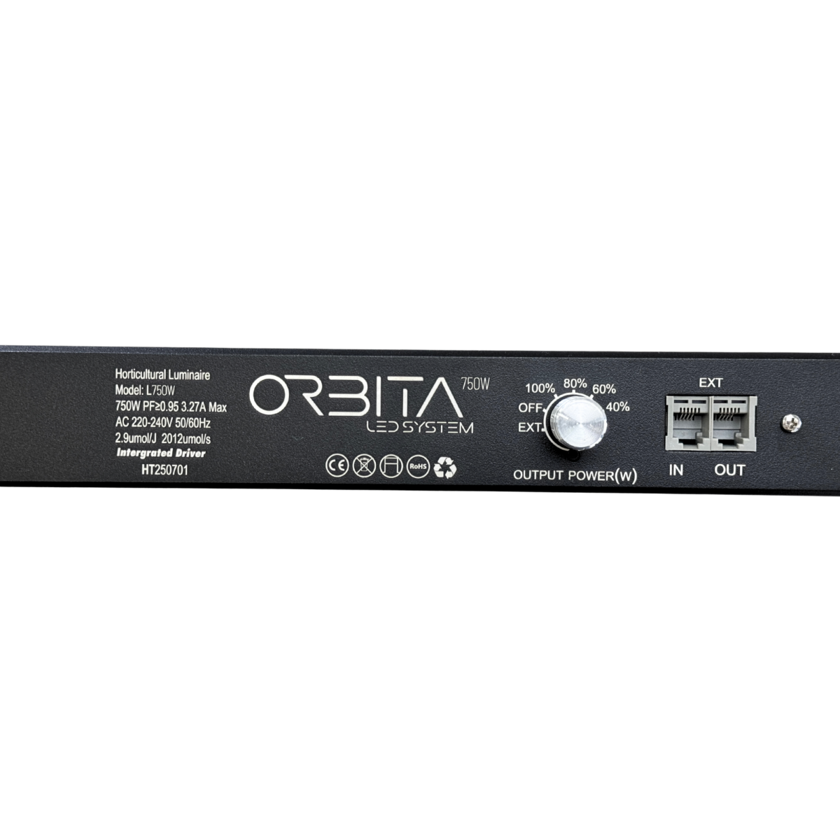 Luminaire LED SOLUX Orbita 750W - Vista 3 | Développer l’industrie