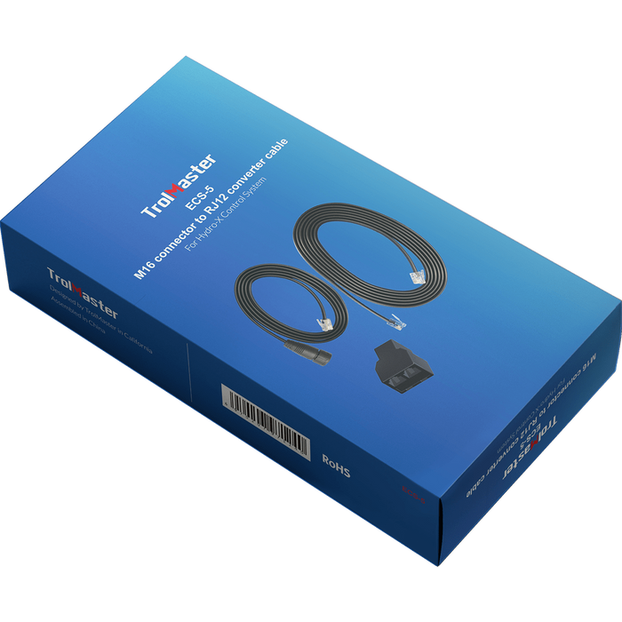 (DCC-1) Cable interconexion resistente al agua RJ12 a M16 X TROLMASTER