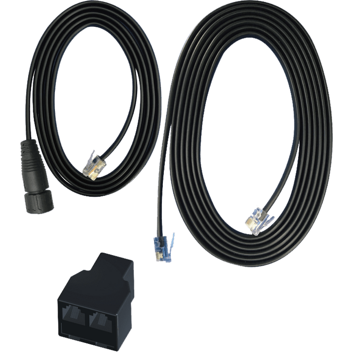 (DCC-1) Cable interconexion resistente al agua RJ12 a M16 X TROLMASTER