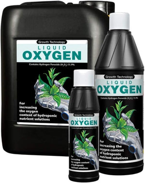Growth Technology Oxygen Liquid – Aireador de Solución Nutritiva para Cultivo Hidropónico