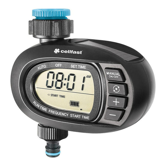 Cellfast Programador de Riego Solar Energo
