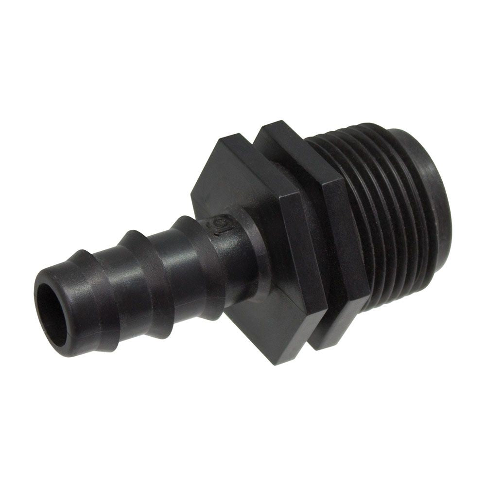 Aqua Control Adaptador Macho Tubo Ø16 mm a Rosca media pulgada