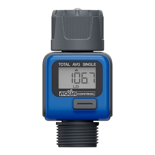Aqua Control Medidor de Caudal de Agua Digital ¾ pulgada