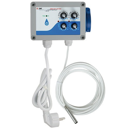 Temporizador Riego 10A día/noche sensor luz GSE - Controlador de Riego | Grow Industry