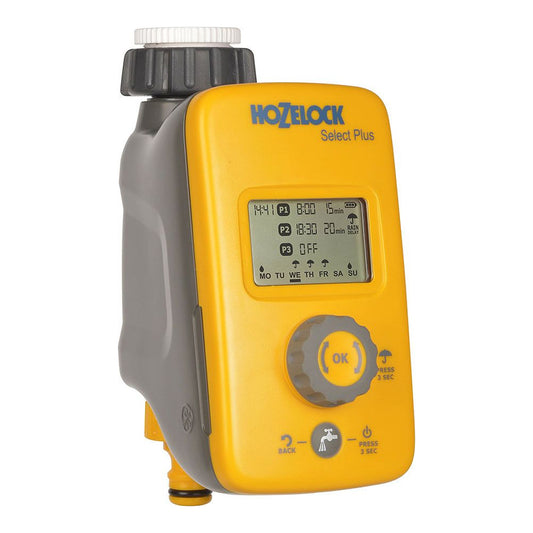Hozelock Programador de Riego Electrónico Select Plus Digital