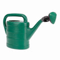 Basics Regadera de polietileno verde de 5 litros