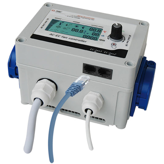 LCD-Absaugventilatoren-Controller GSE - GrowTarraco Distribuciones SLU