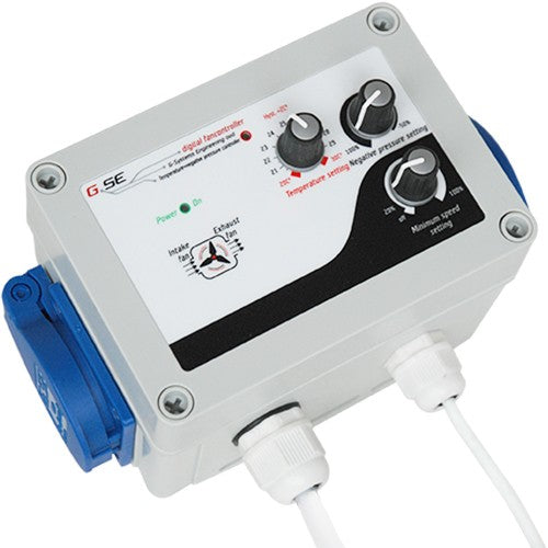 Controlador Temperatura y Presión Negativa 2x5A GSE