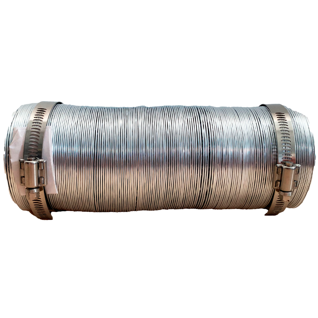 Clivex Aluduct Doble Capa 3 m con abrazaderas