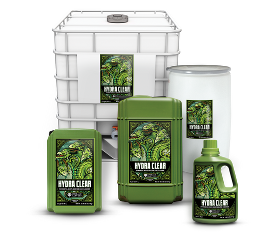 Emerald Harvest Hydra Clear gama de formatos