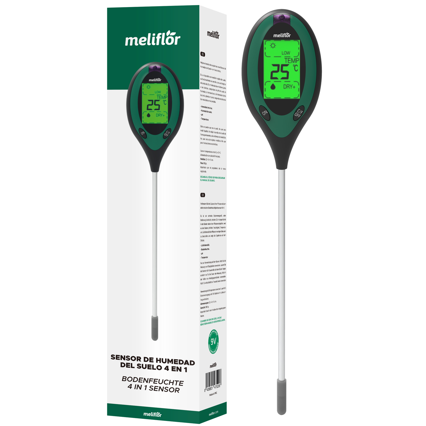 MELIFLOR Compteur de sol 4 en 1 - Vue 2 | Développer l’industrie