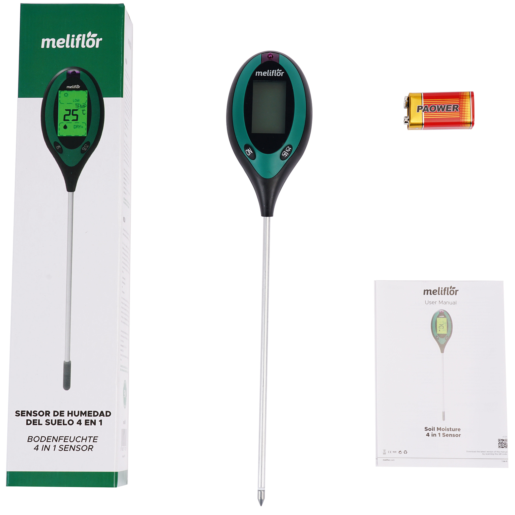 MELIFLOR Compteur de sol 4 en 1 - Vue 4 | Développer l’industrie