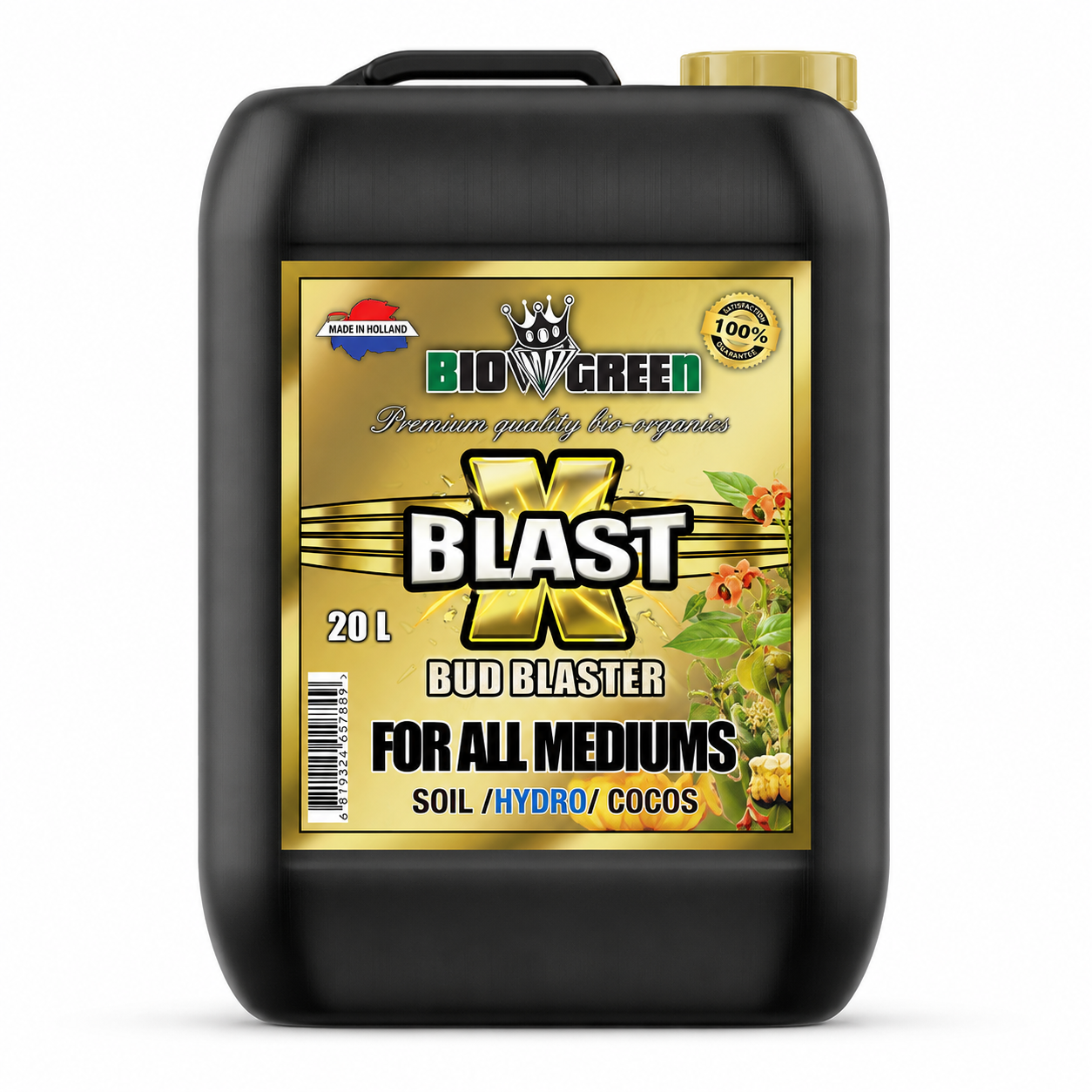 Biogreen X-Blast – Booster PK finalizador de floración, garrafa 20 L