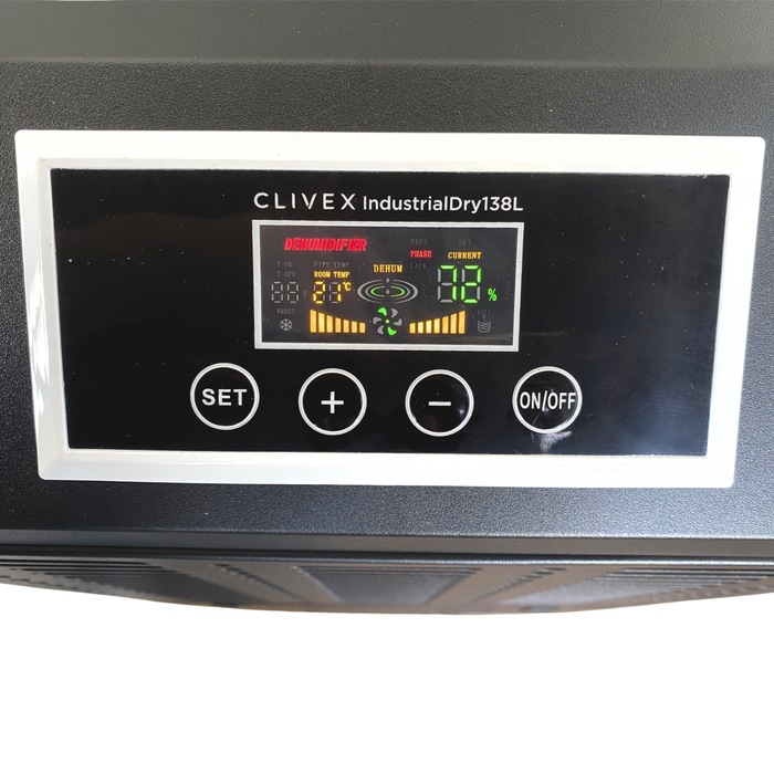 Industrial Dehumidifier Dry 138L CLIVEX 