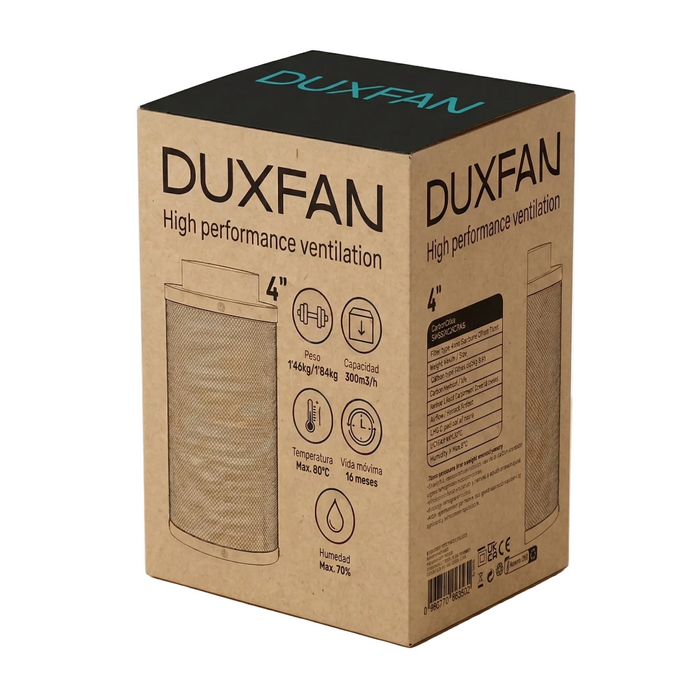 Filtros Industriales de carbón activo Filter Series Duxfan