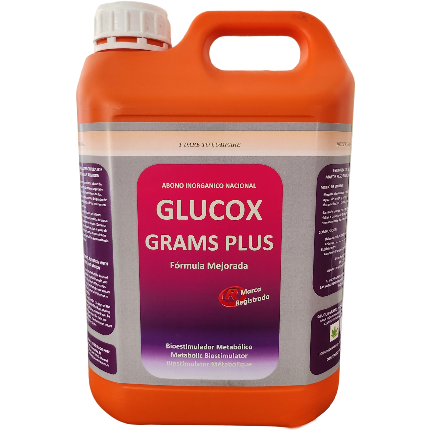Grams Plus GLUCOX - Fertilizante | Grow Industry