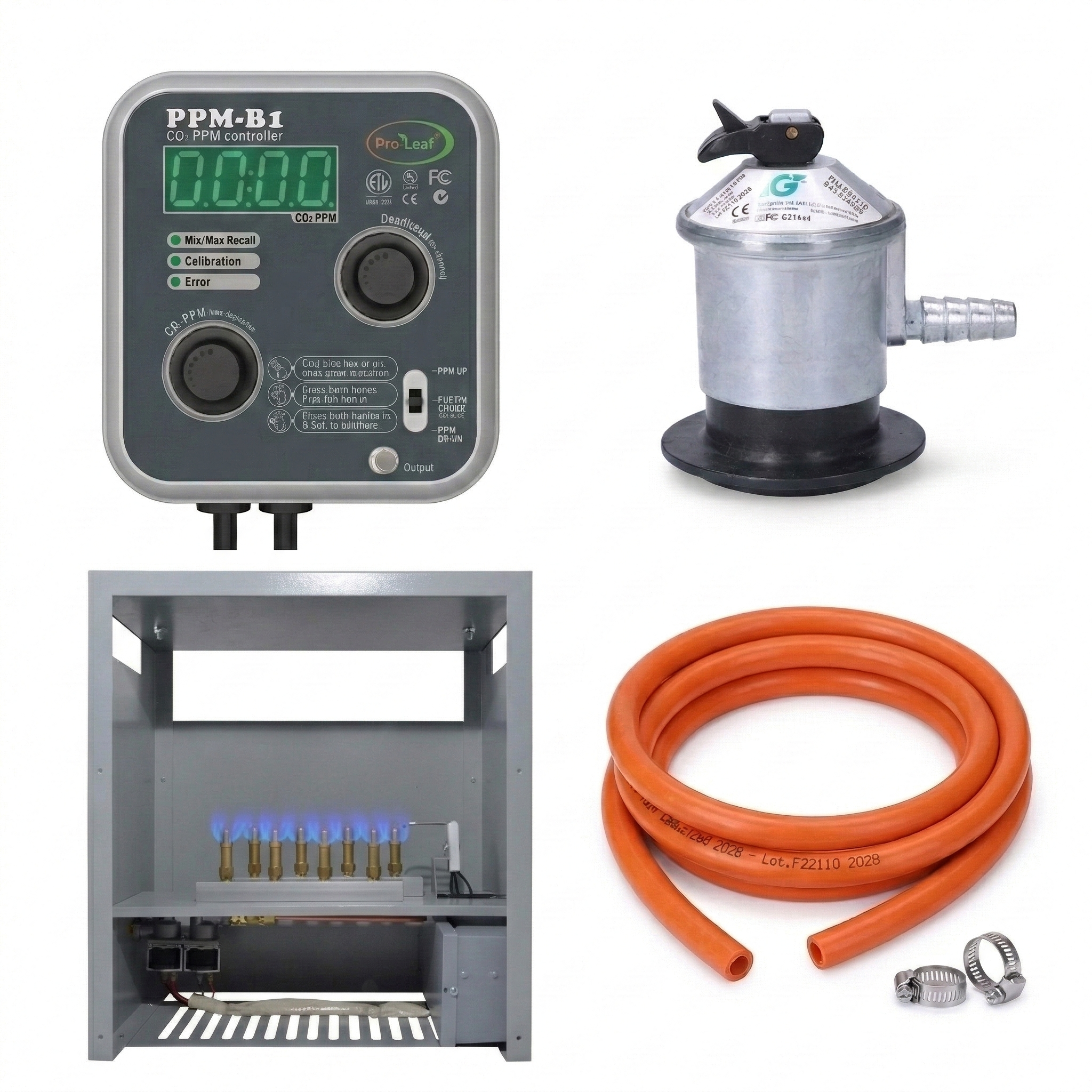 Kit de Co2 Completo de 4 o 8 Quemadores