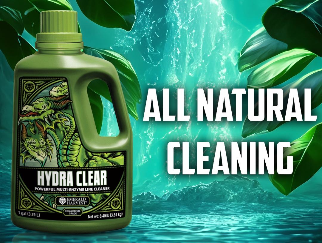 Emerald Harvest Hydra Clear limpiador enzimatico