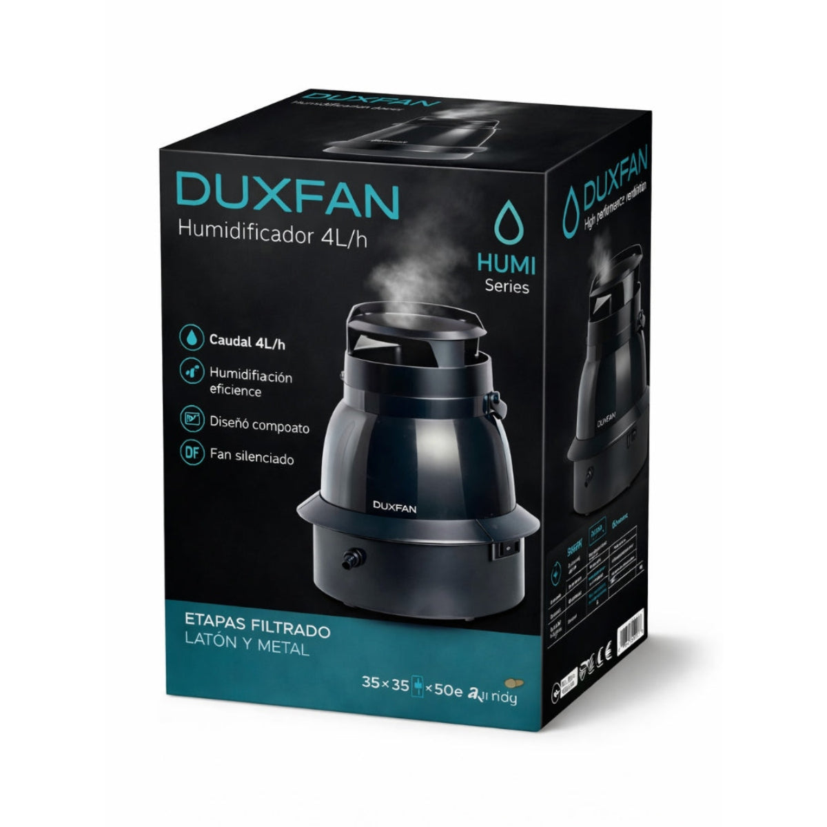 Professioneller Industrie-Luftbefeuchter 4L/H Humi-Serie Duxfan – Vista 2 | Wachsen Sie die Branche