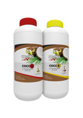 Hy-Pro Coco A y Coco B, botes sueltos de reposición del fertilizante bipartito para coco