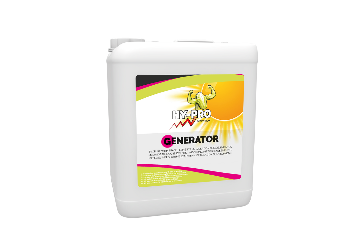 Hy-Pro Generator 5 L, estimulador con oligoelementos y silicio
