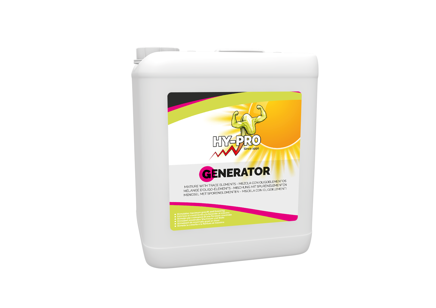 Hy-Pro Generator 5 L, estimulador con oligoelementos y silicio