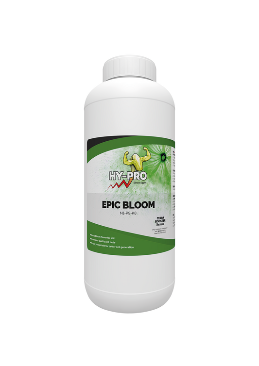 Hy-Pro Terra Epic Bloom 1 L, potenciador de floración organo-mineral para tierra