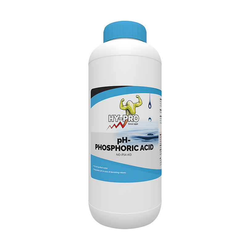Hy-Pro pH- Phosphoric Acid 1 L, corrector de pH con ácido fosfórico