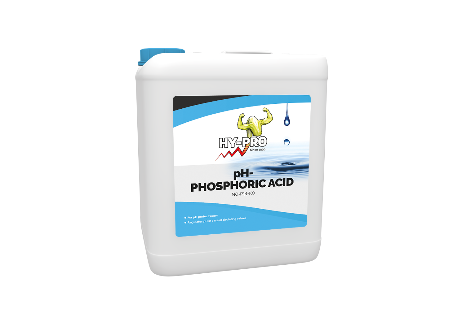 Hy-Pro pH- Phosphoric Acid 5 L, corrector de pH con ácido fosfórico