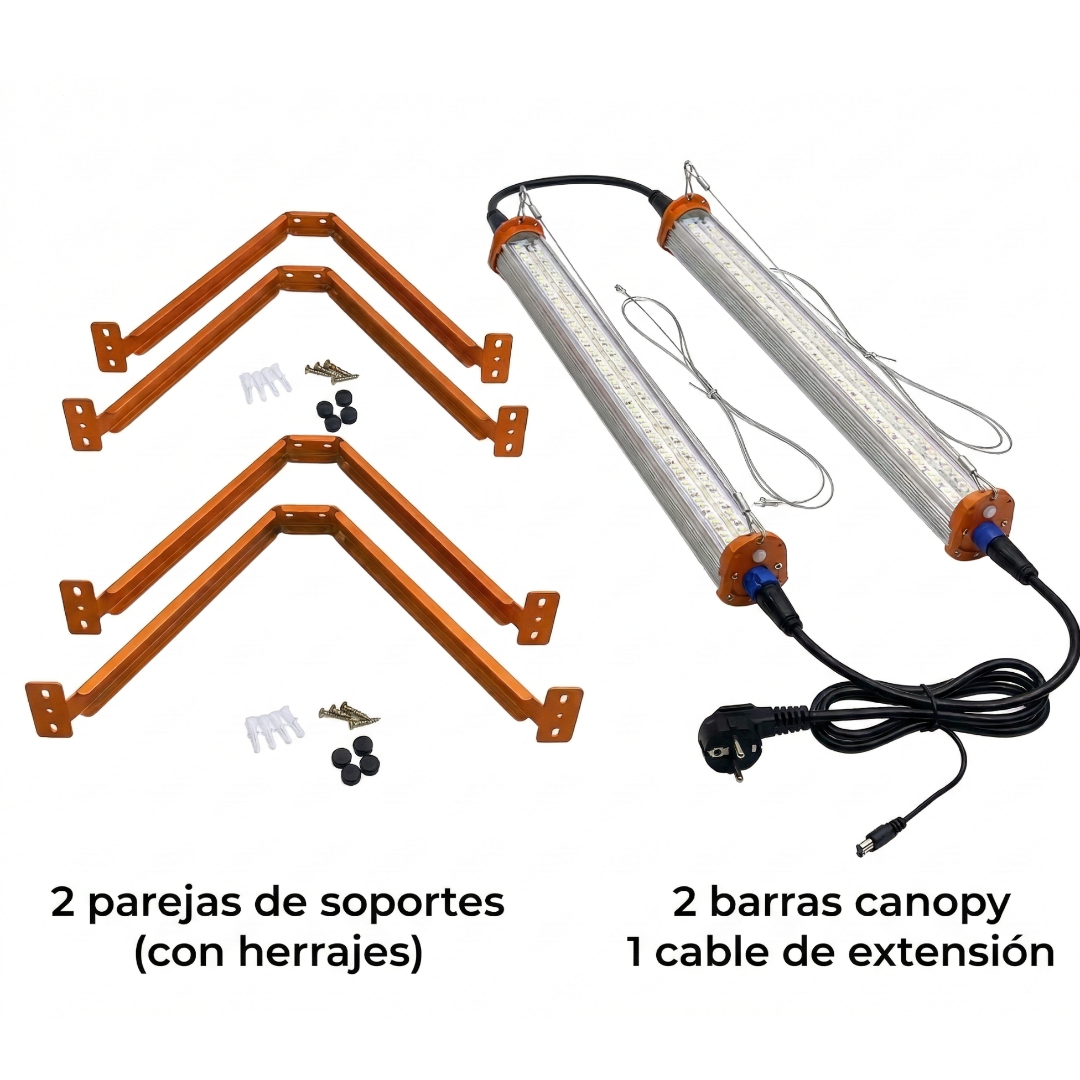 Kit Led Canopy Bar 120w Ignator - Led Luminaires | Grow Industry