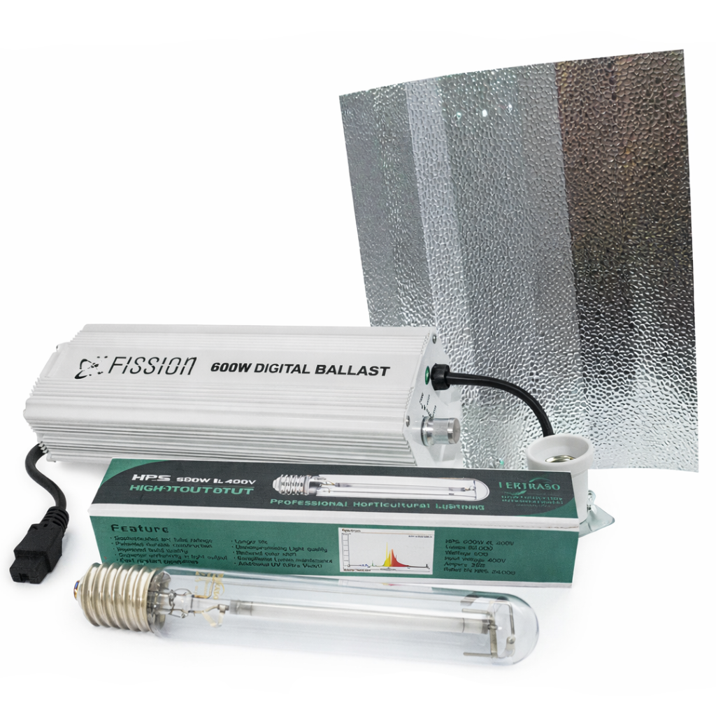 Kit Electrónico Regulable Fission 600W - Luminarias HPS/MH | Grow Industry