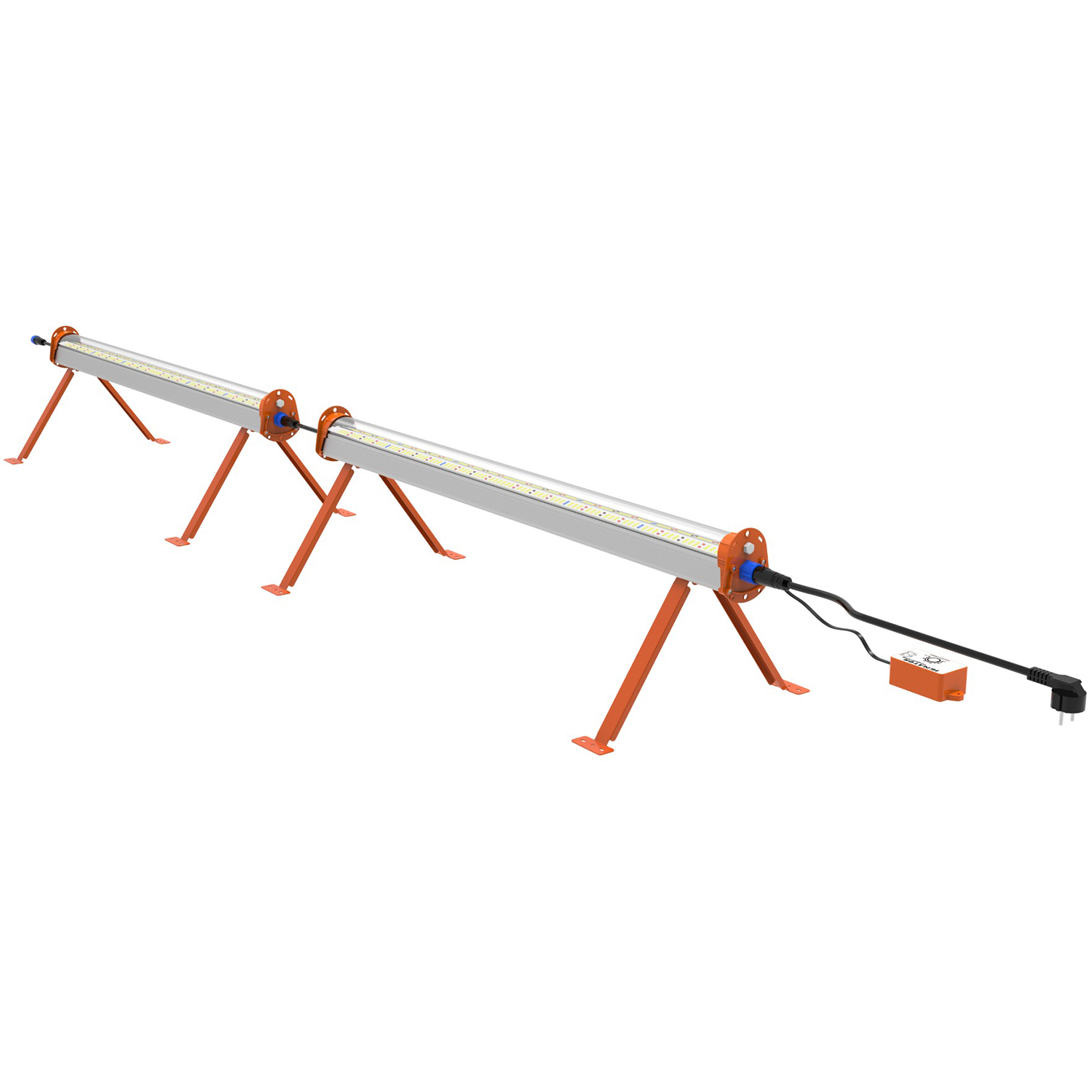 Auvent LED B120w Supports IGNATOR - Vue 3 | Développer l’industrie