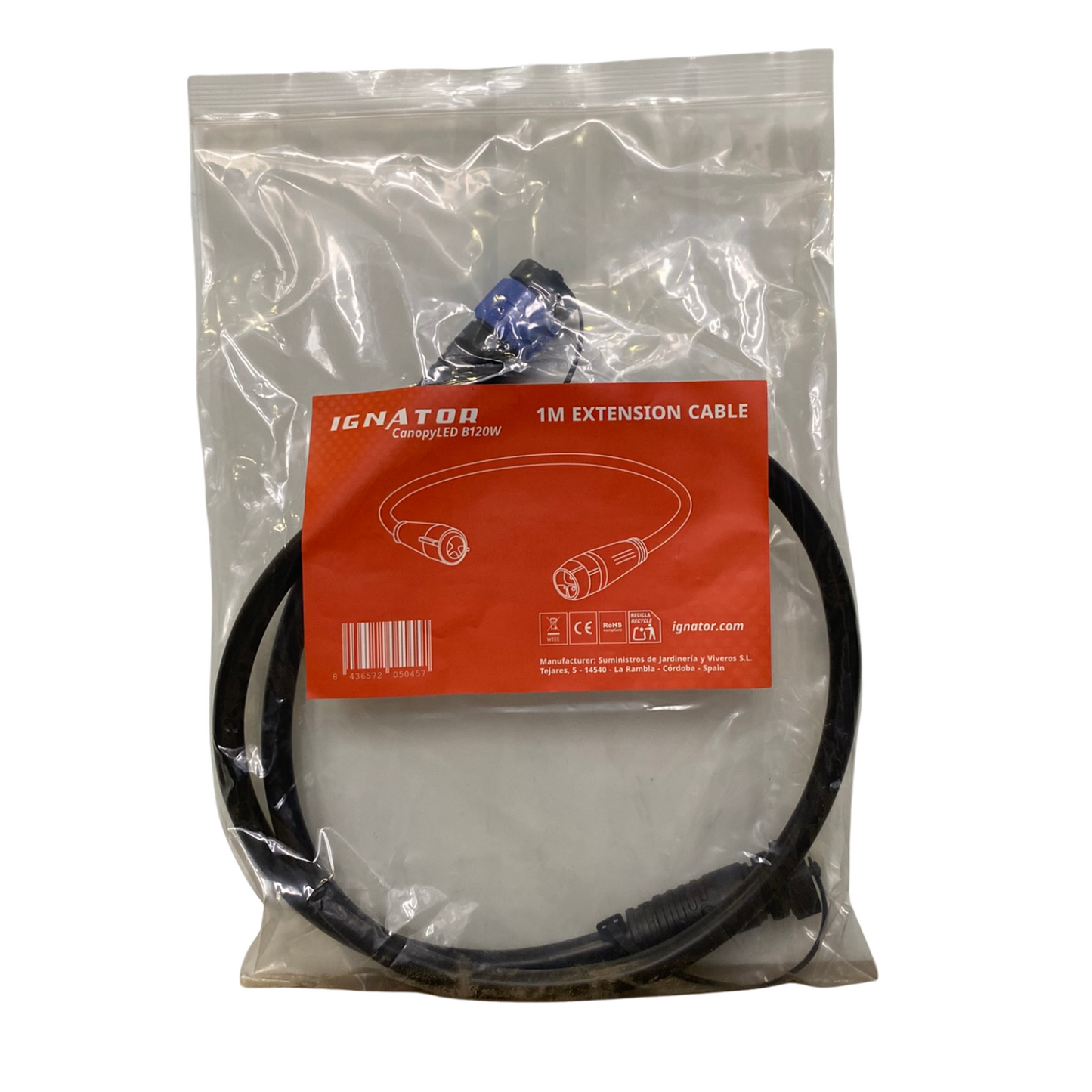 Câble d'extension LED pour auvent IGNATOR B120w - Luminaires LED | Développer l’industrie