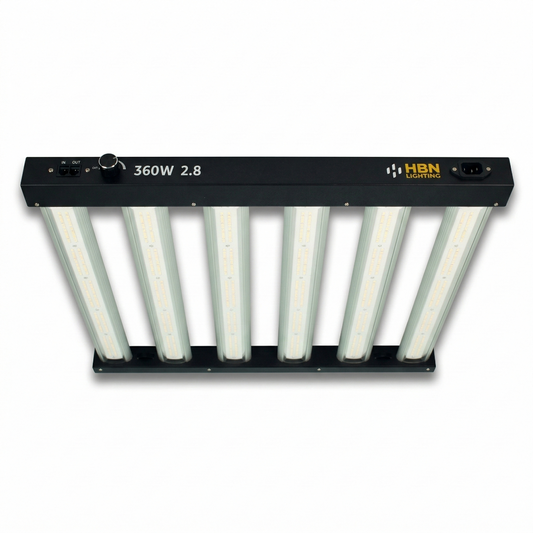 Luminaria LED 360W 2.8μmols HBN Lighting 