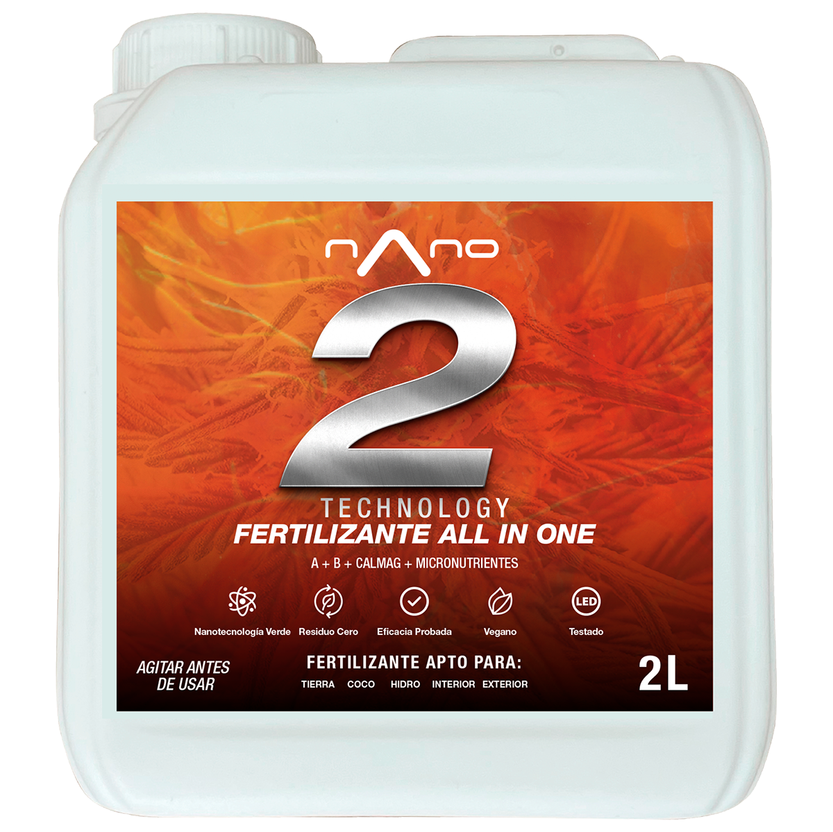 Nano 2 Fertilizante Mineral All in One Floración y Finalización