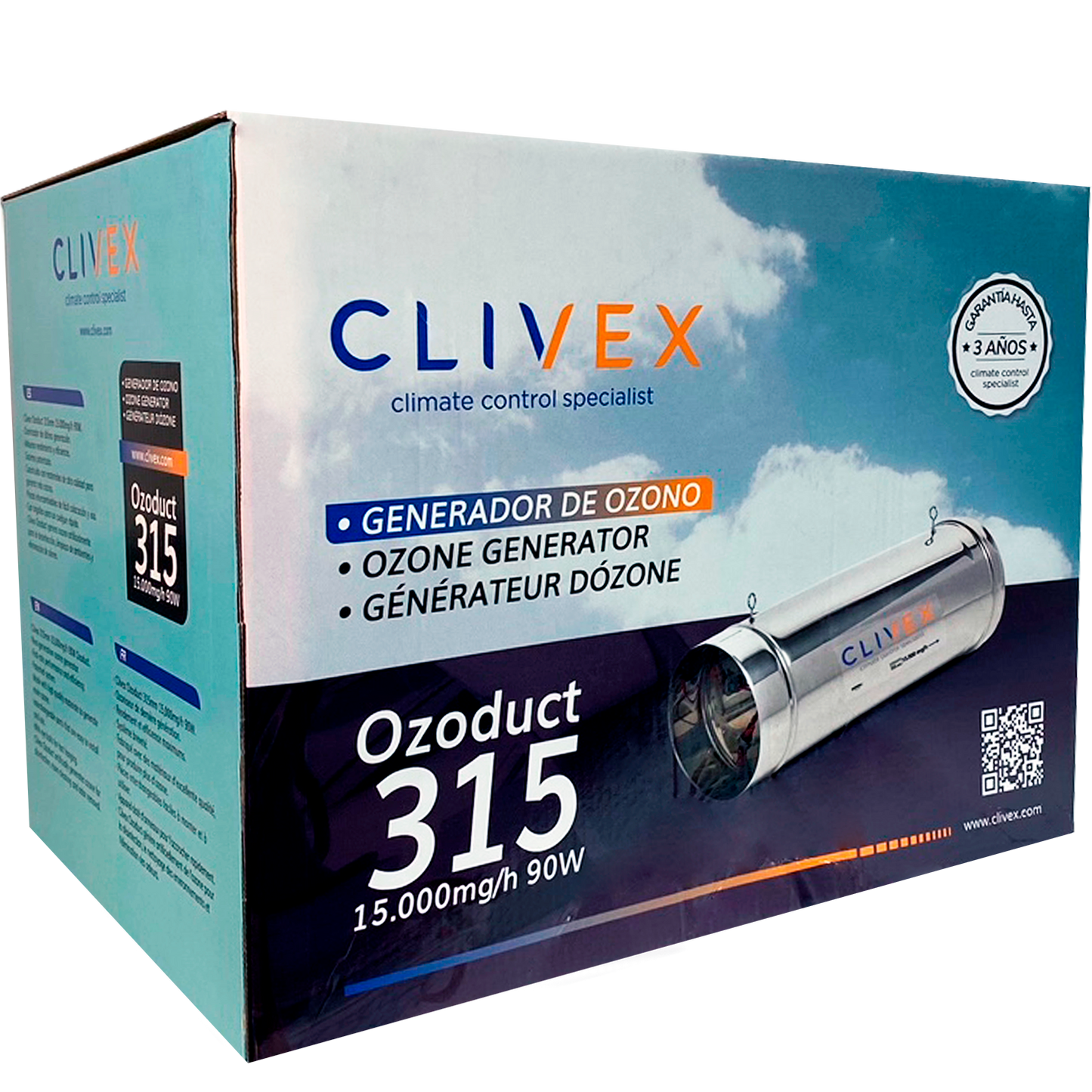 Clivex Duct Ozonator - Vista 4 | Grow Industry