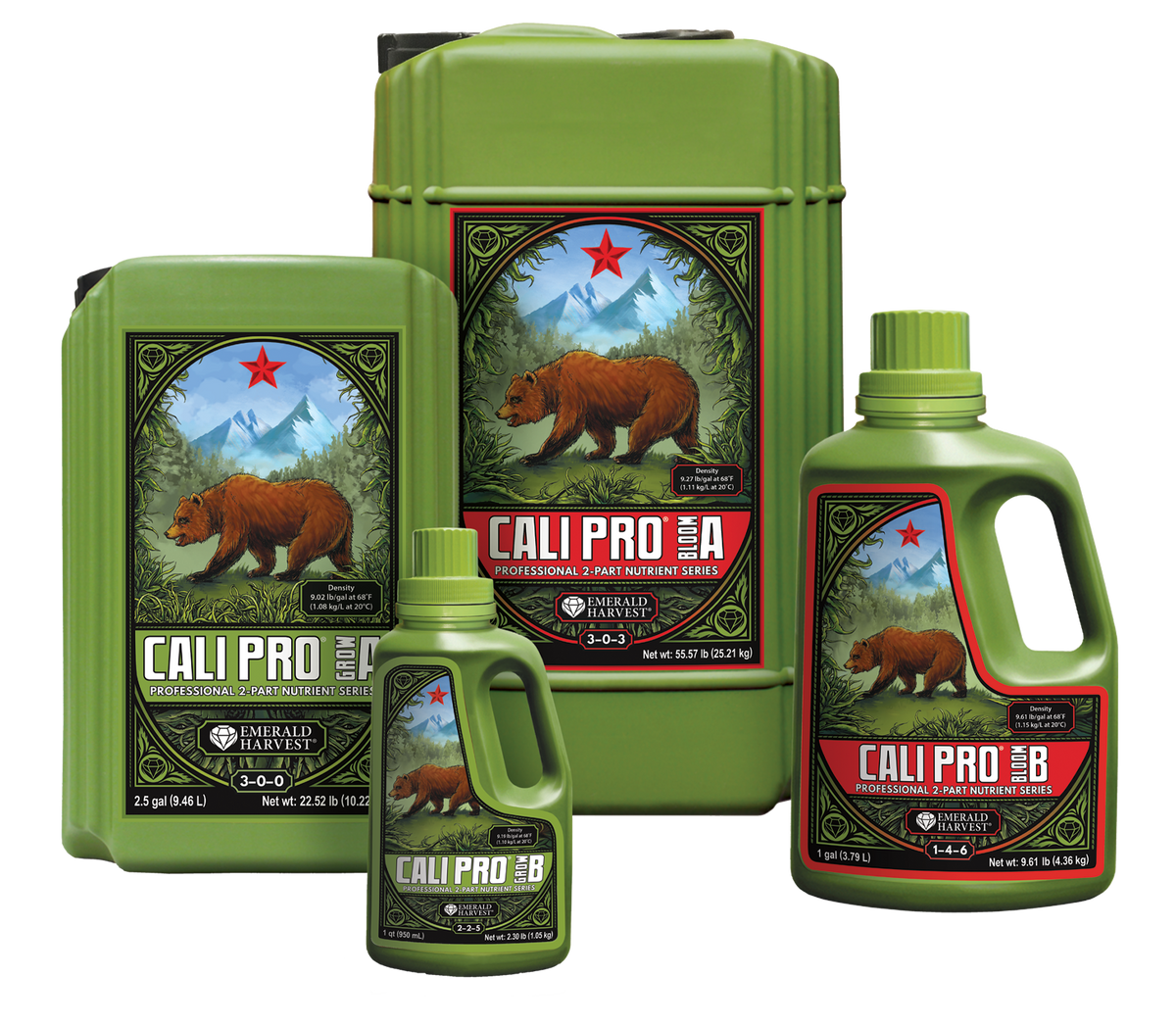 Emerald Harvest Cali Pro gama completa