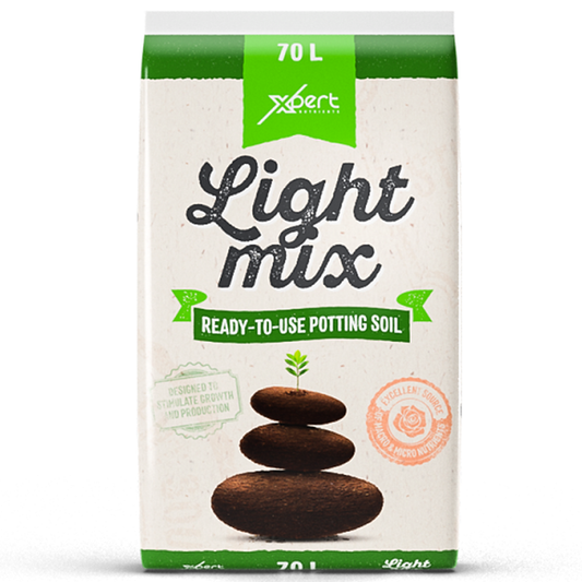 Xpert Nutrients Light Mix 70 L, sustrato ligero preabonado con perlita