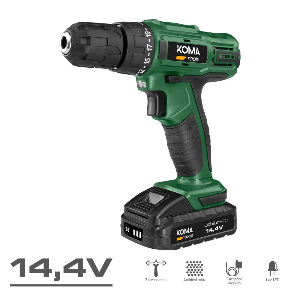 KOMA TOOLS Perceuse-visseuse sans fil 14,4 V - Outil | Développer l’industrie